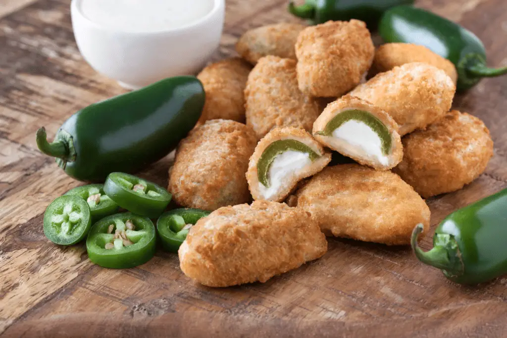 jalapeno poppers made from fresh jalapenos