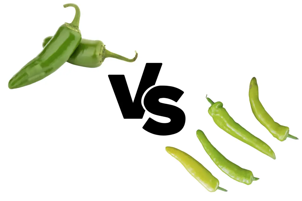 Jalapeños vs banana peppers (based on heat, flavor, size, shape, nutrition, and substitutions).