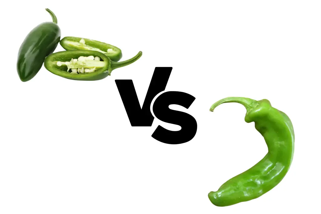Jalapeños vs Anaheim peppers (based on heat, flavor, size, shape, nutrition, and substitutions). 