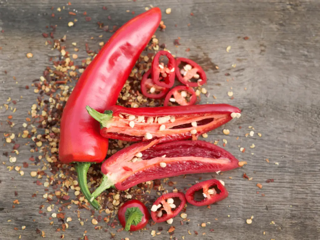 Cayenne peppers may not have much flavor, but they have lots of heat!