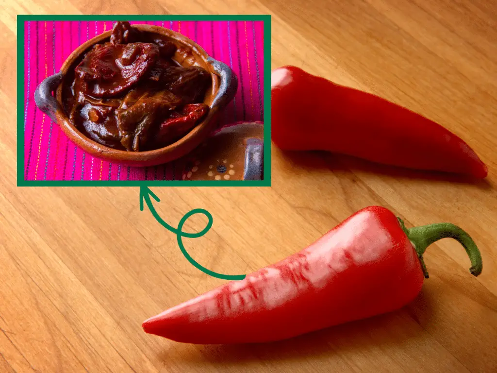 Chipotle peppers are the smoky, dehydrated version of red, ripe jalapeño.