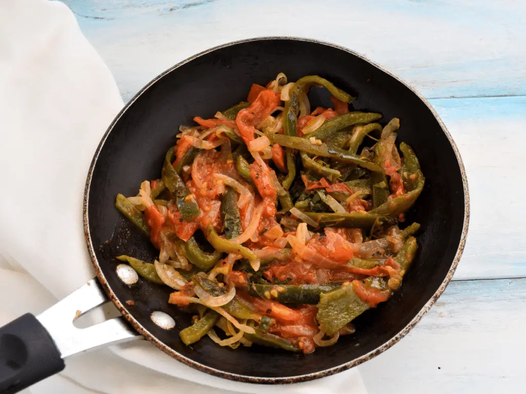 Poblano peppers are rarely served raw. Roasting helps remove the waxy outer skin and deepens the pepper's flavor.